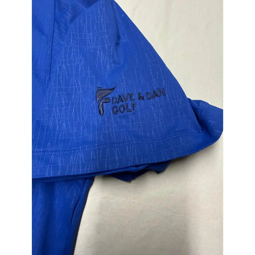 Nike Tiger Woods Collection Golf Polo shirt Men’s size XL Dri-Fit Blue printed